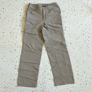 💘 THE NORTH FACE - Y2K ZIP-OFF CONVERTIBLE TAN OUTDOOR PANTS